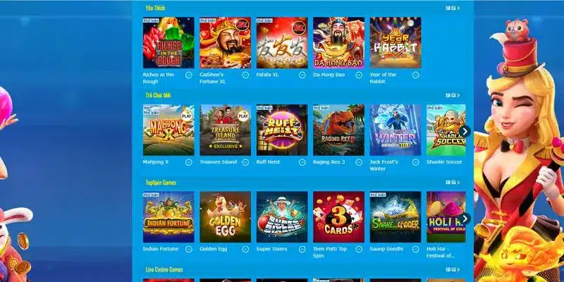 Sảnh Slot Games