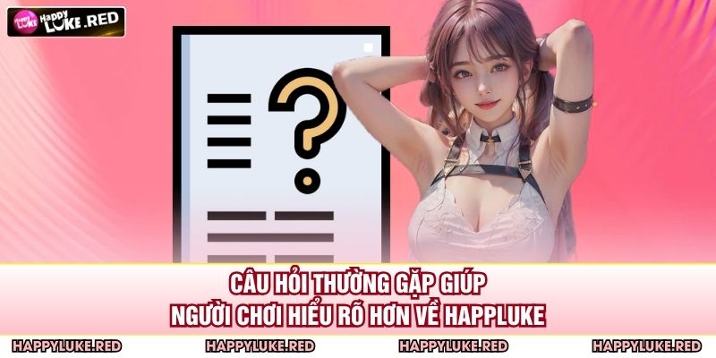 Câu hỏi thường gặp giúp người chơi hiểu rõ hơn về HAPPLUKE