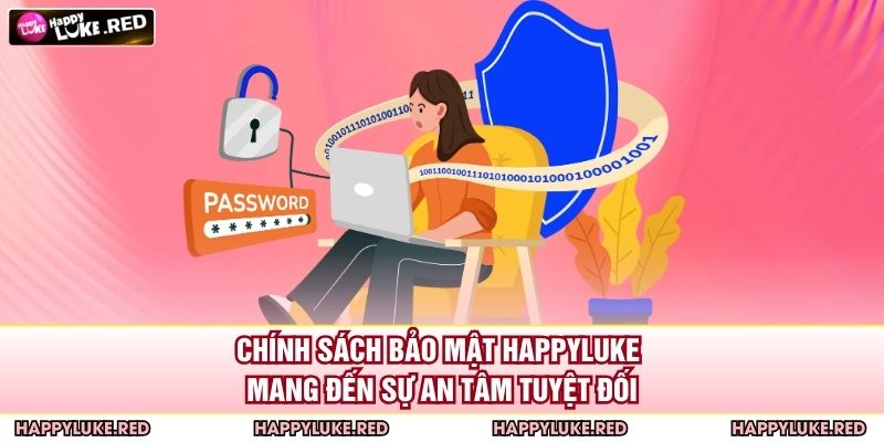 Chính sách bảo mật HAPPYLUKE mang đến sự an tâm tuyệt đối