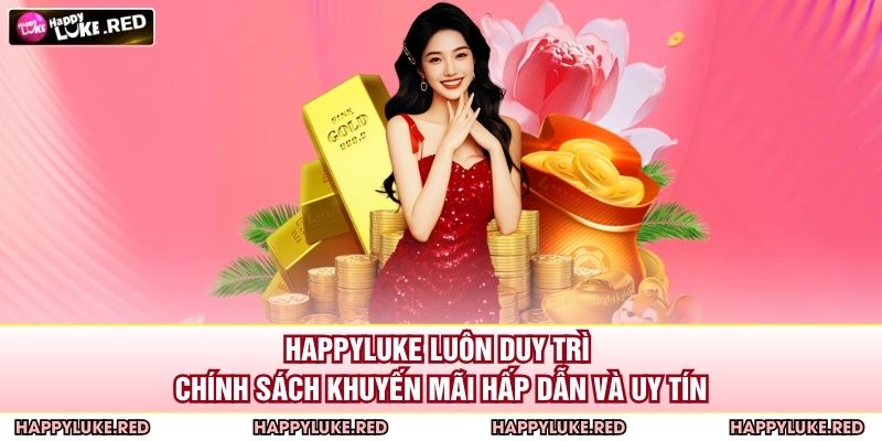 Trang chủ 27 HAPPYLUKE luôn duy trì chính sách khuyến mãi hấp dẫn và uy tín