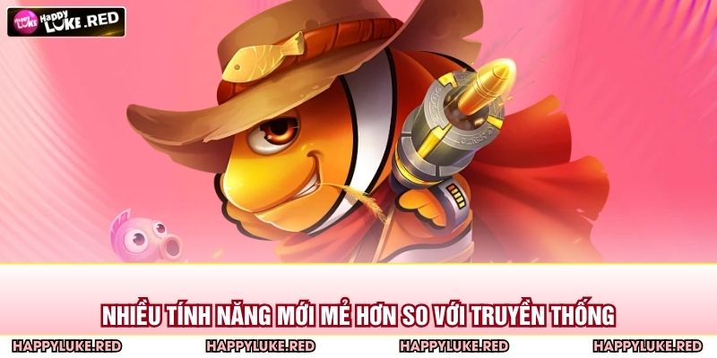 Bắn Cá Thần Rồng – Cuộc Săn Kho Báu Giữa Đại Dương Sôi Động 3 Nhiều tính năng mới mẻ hơn so với truyền thống